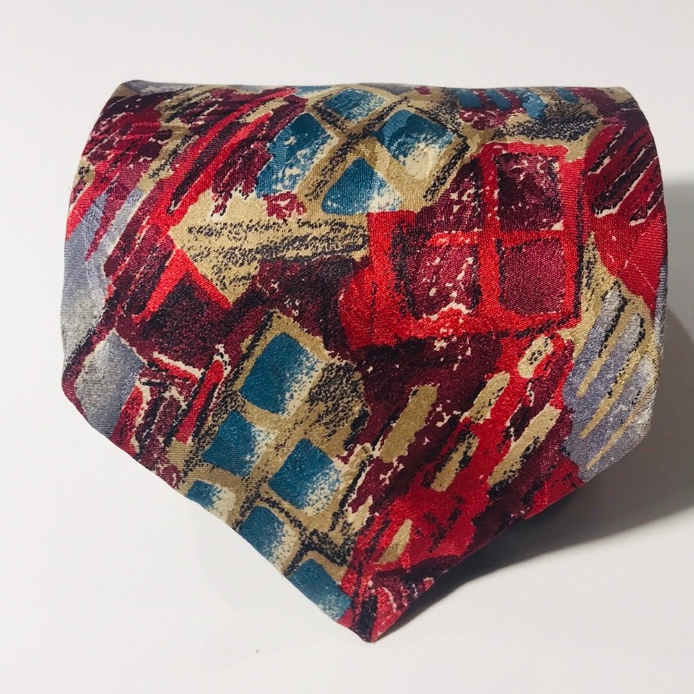International Passport 100% Silk Mens Necktie 👔